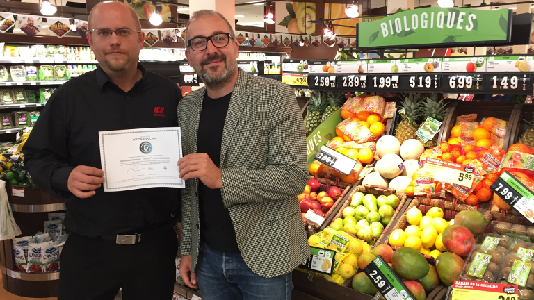 Une certification Action Réduction Platine + au IGA Marché Barcelo ...